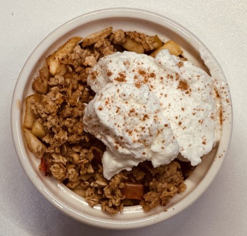 Abstinent Apple Crumble